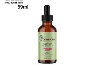 Carvenchy Rosemary Mint Scalp & Hair Strengthening Oil Price In Pakistan # Wellmart  +923208727951