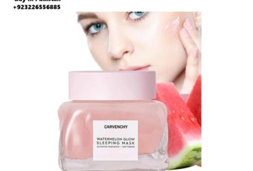 Carvenchy Watermelon Glow Sleeping Mask Price In Pakistan # Wellmart  +923208727951