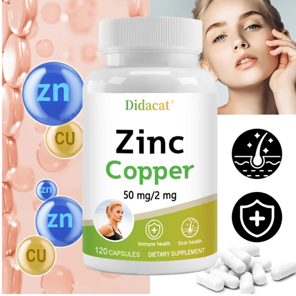 Didacat Zinc + Copper Capsules In Pakistan Wellmart +923208727951