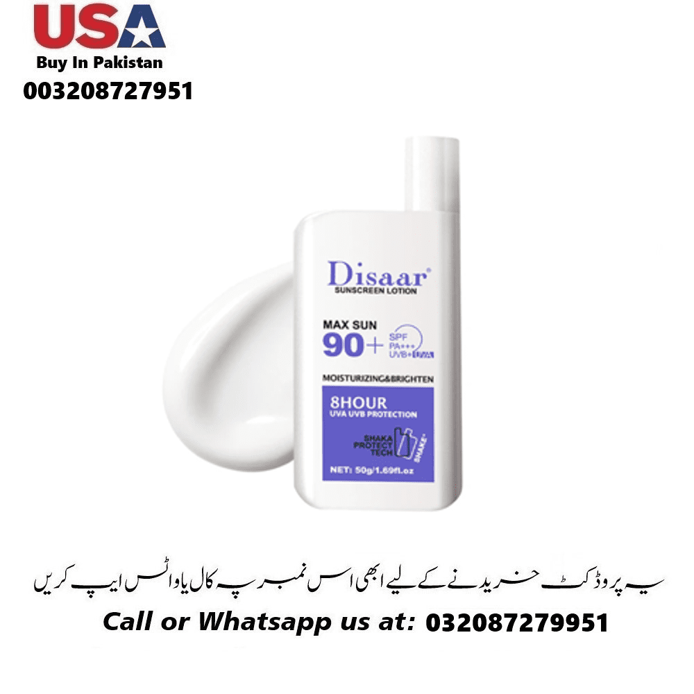 Disaar Sunscreen Lotion Max Sun Price In Pakistan | Wellmart +923208727951