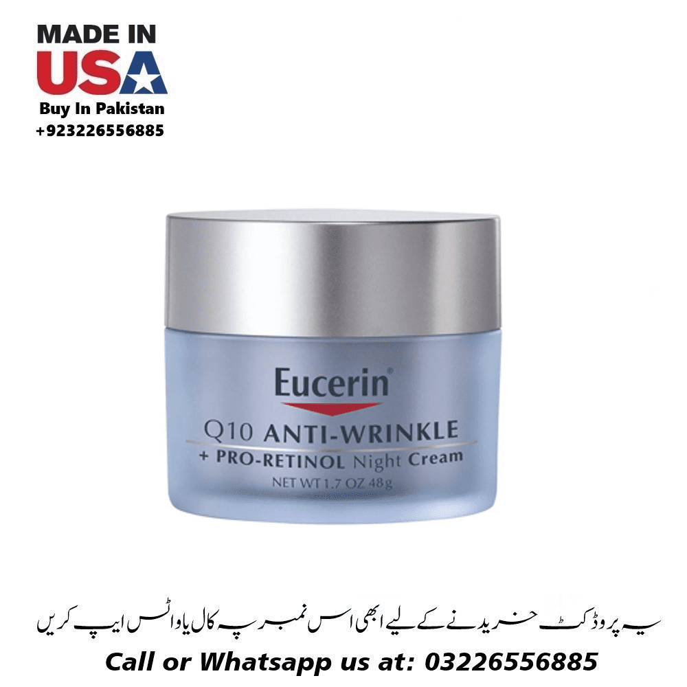 Eucerin Q10 Anti-wrinkle + Pro Retinol Cream Price In Pakistan # Wellmart +923208727951