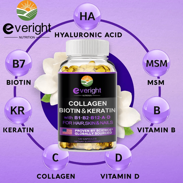 Everight Collagen Biotin Keratin Capsules Price In Pakistan Wellmart +923208727951