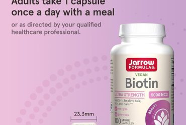 Jarrow Formulas Vegan Biotin 5000 Mcg Price In Pakistan Wellmart +923208727951