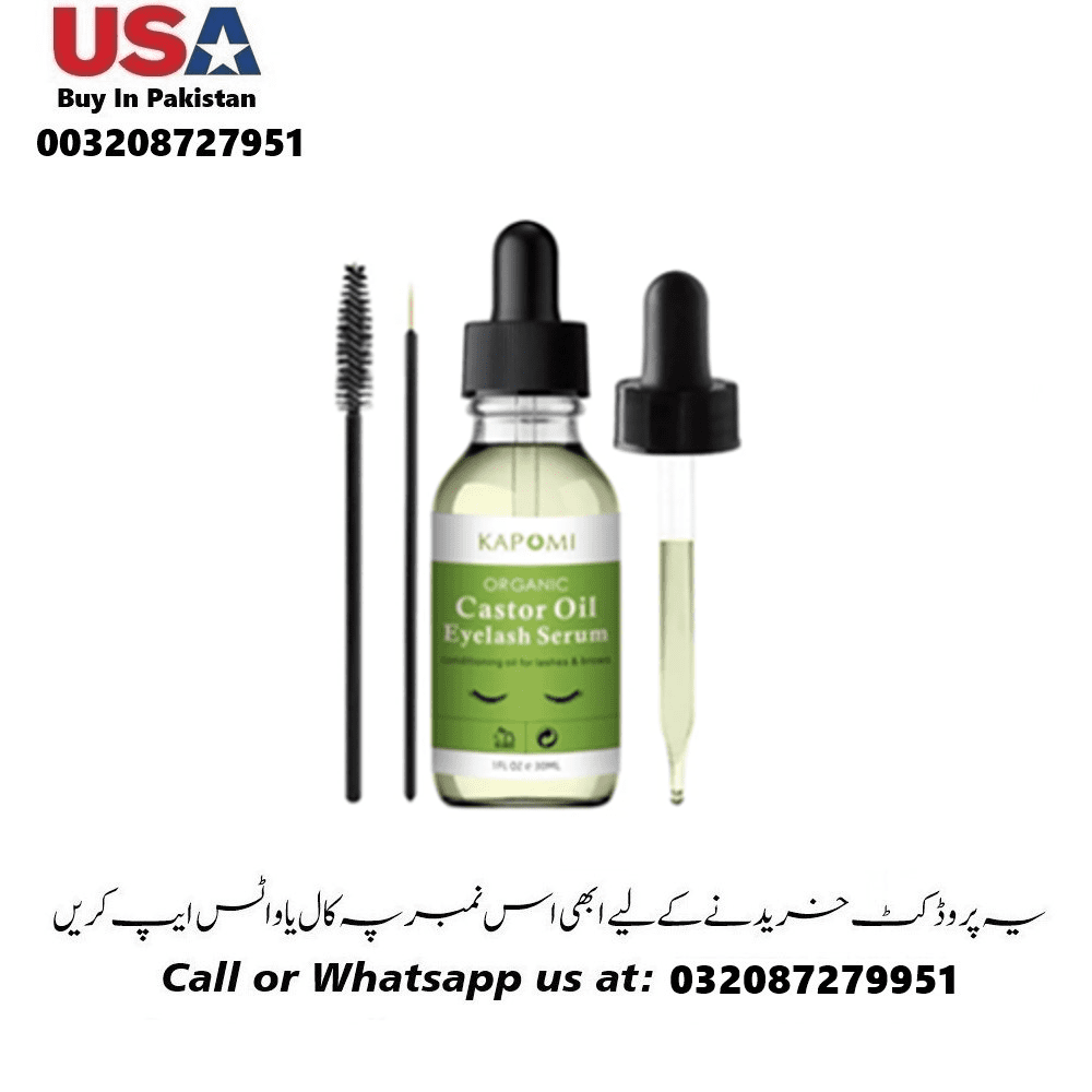 Kapomi Castor Oil Eyelash Growth Serum Price In Pakistan | Wellmart +923208727951