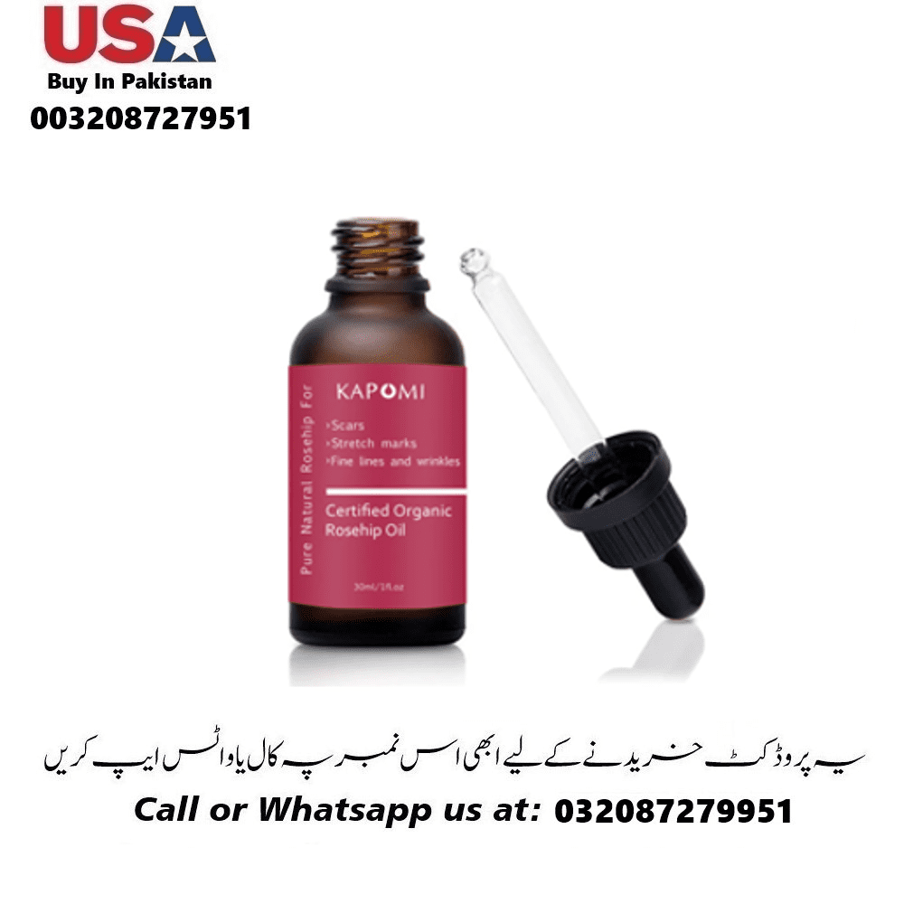 Kapomi Certified Organic Rosehip Oil Price In Pakistan | Wellmart +923208727951