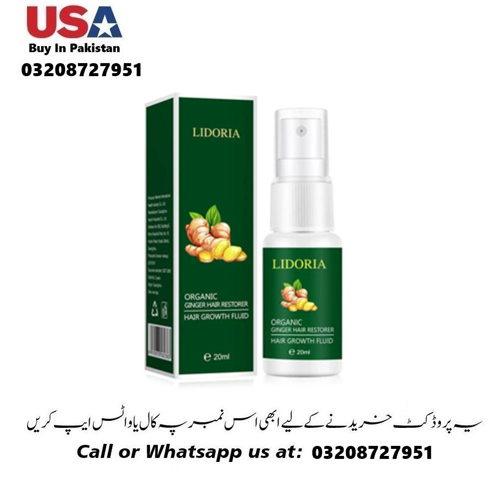 Lidoria Organic Ginger Hair Restore Spray Price In Pakistan | Wellmart +923208727951