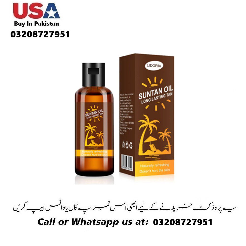 Lidoria Suntan Oil Long Lasting Tan Price In Pakistan | Wellmart +923208727951