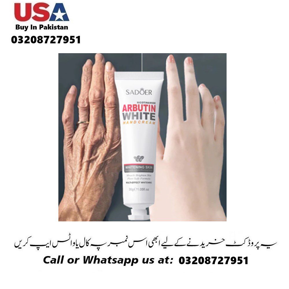 Sadoer Nicotinamide Arbutin White Hand Cream Price In Pakistan | Wellmart  +923208727951