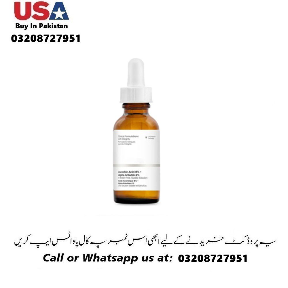 The Ordinary Ascorbic 8% + Aipha Arbutin 2% Price In Paakistan | Wellmart +923208727951