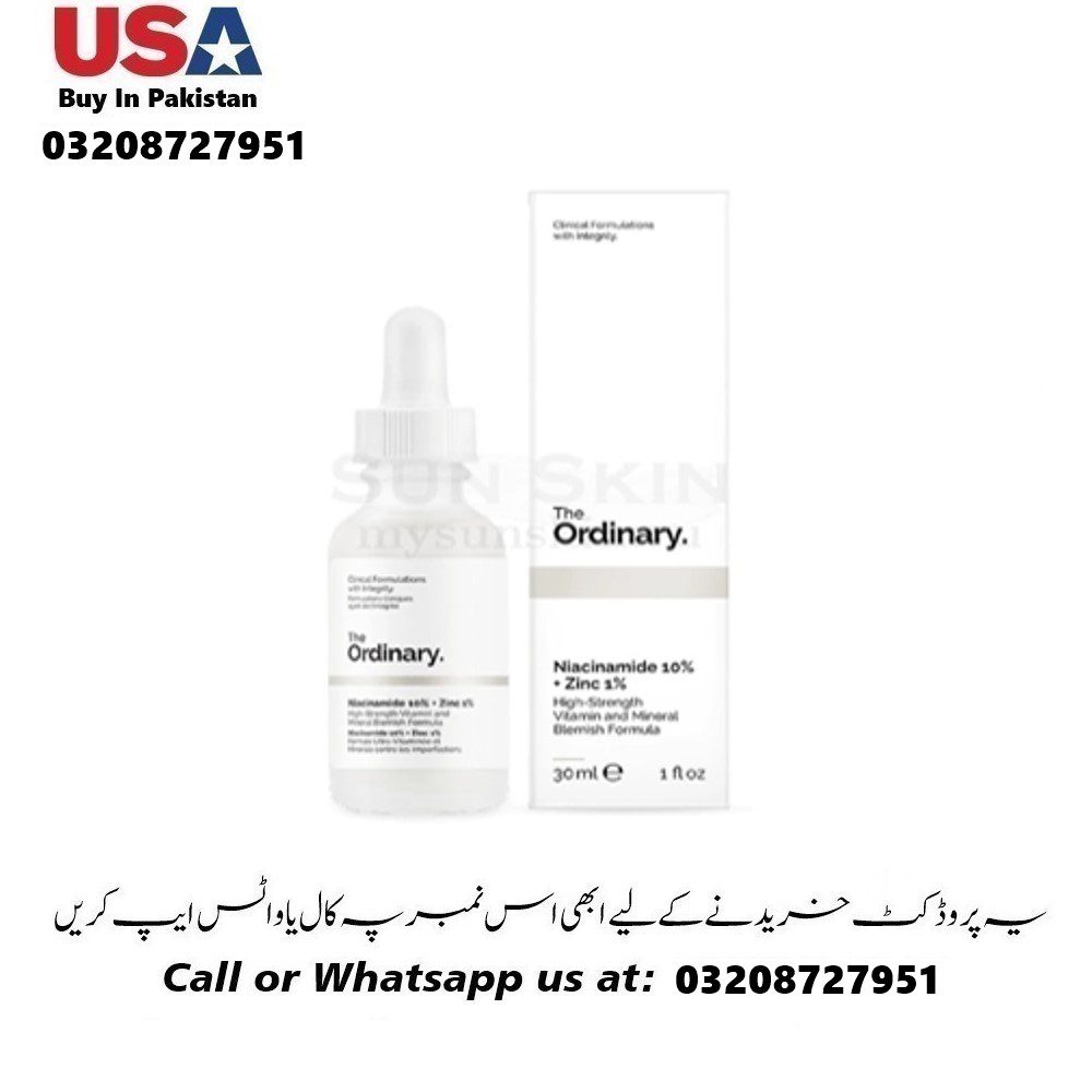 The Ordinary Niacinamide 10% + Zinc 1% Price In Pakistan | Wellmart +923208727951