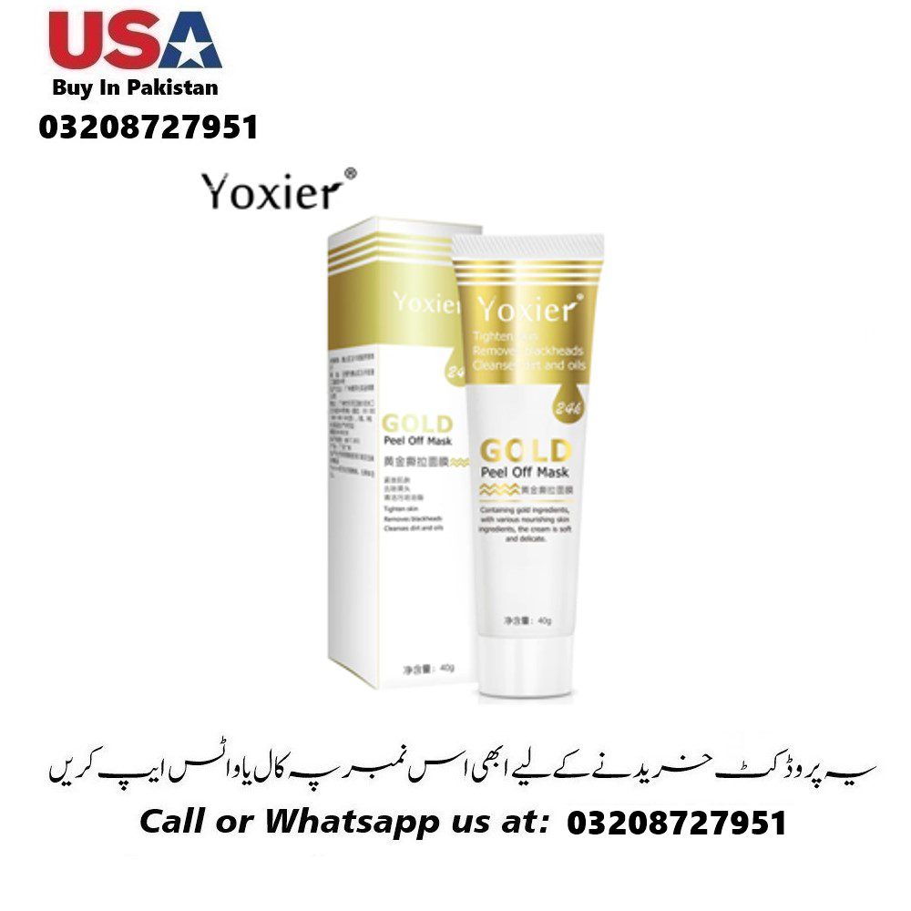 Yoxier Gold Peel Off Mask Price In Pakistan | Wellmart +923208727951