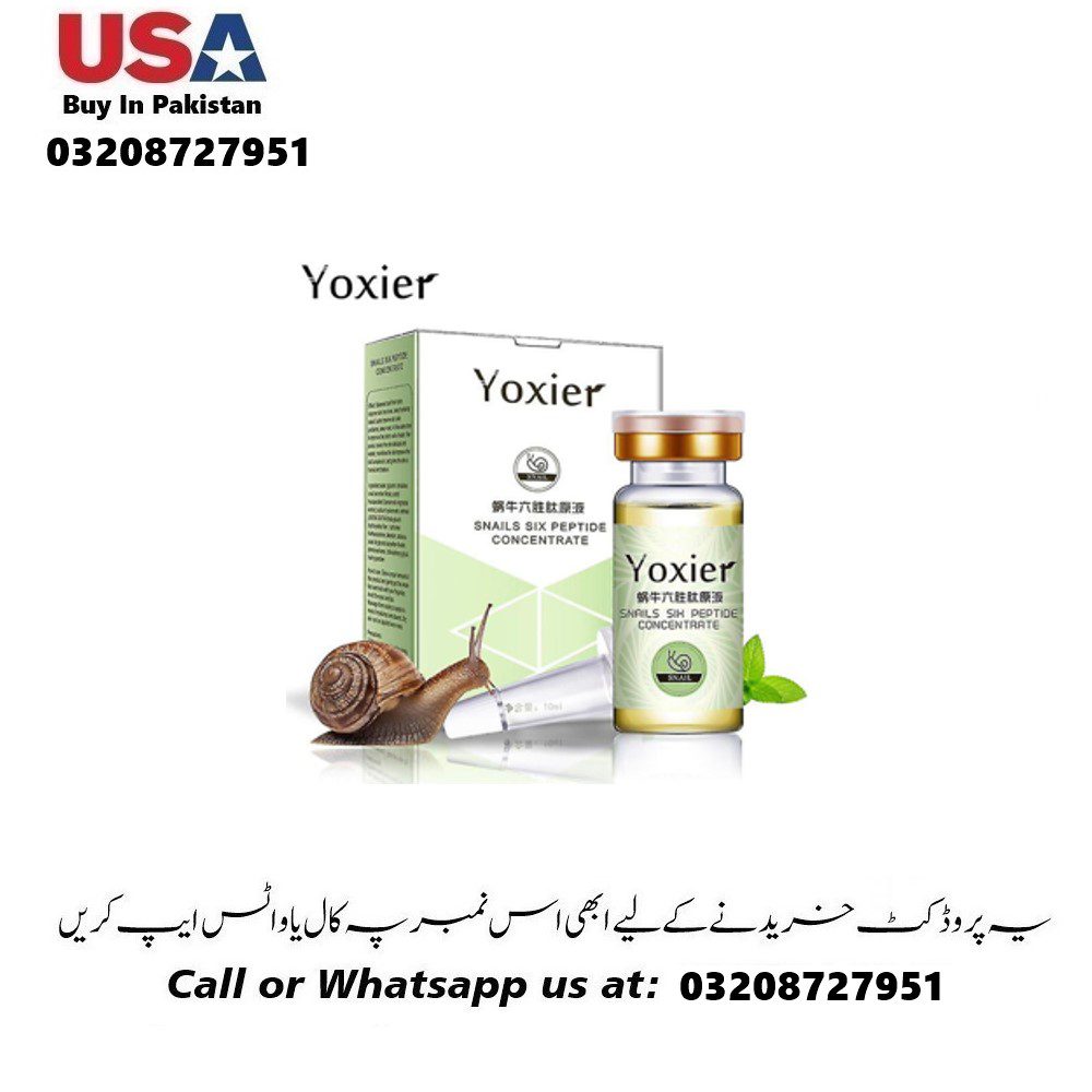 Yoxier Snails Six Peptide Concentrate Serum Price In Pakistan Wellmart +923208727951