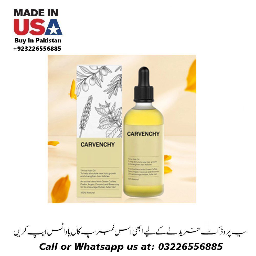 Carvenchy Thrive Hair Oil Price In Pakistan # Wellmart +923208727951