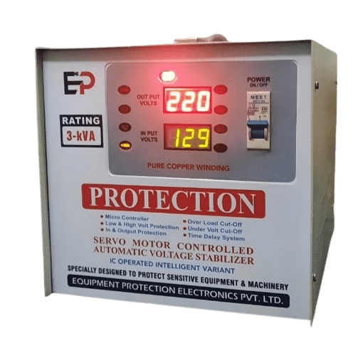 servo motor voltage stabilizer copper winding protection 03008573337 equipment protection