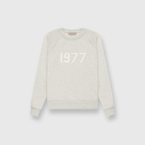 Essentials Crewneck 1977 Sweatshirt Gray